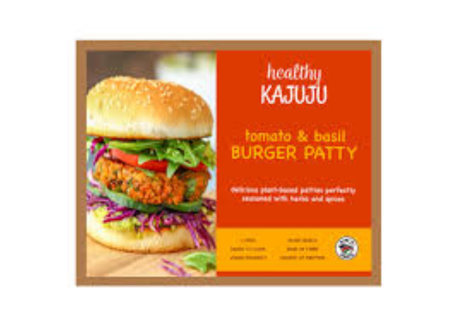 HEALTHY KAJUJU TOMATO & BASIL BURGER 260G